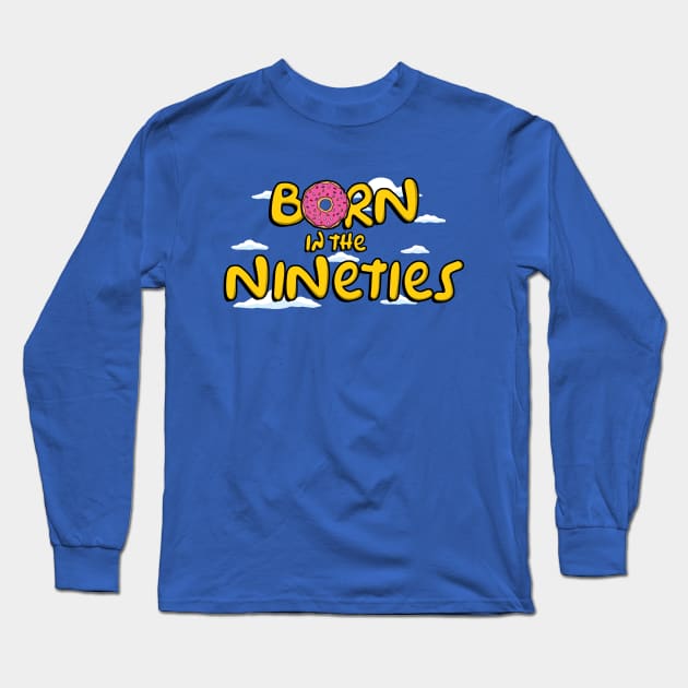 Born in the nineties Long Sleeve T-Shirt by Melonseta